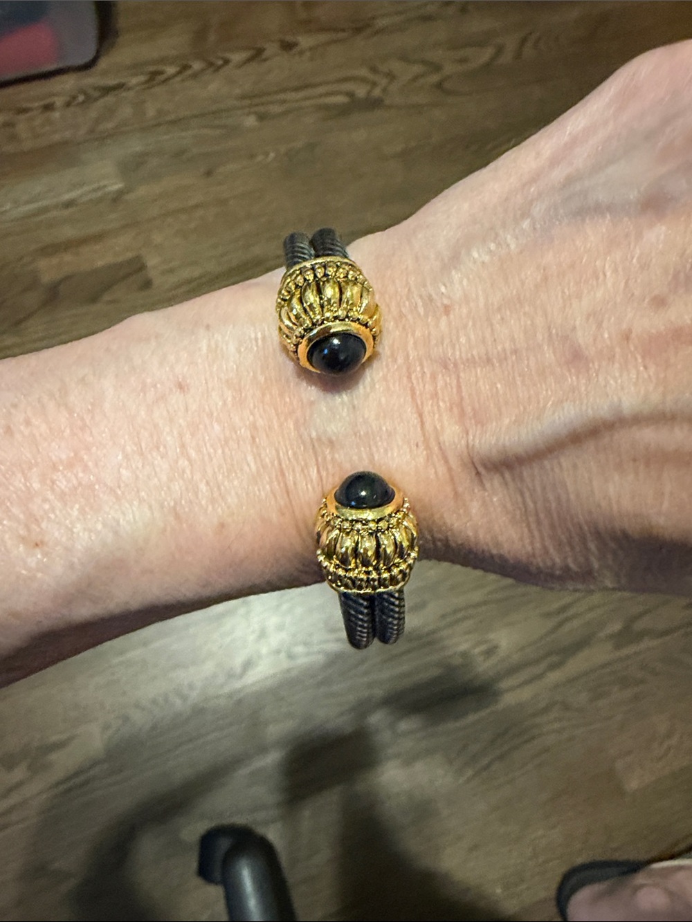 Pretty Silver/Gold Bracelet